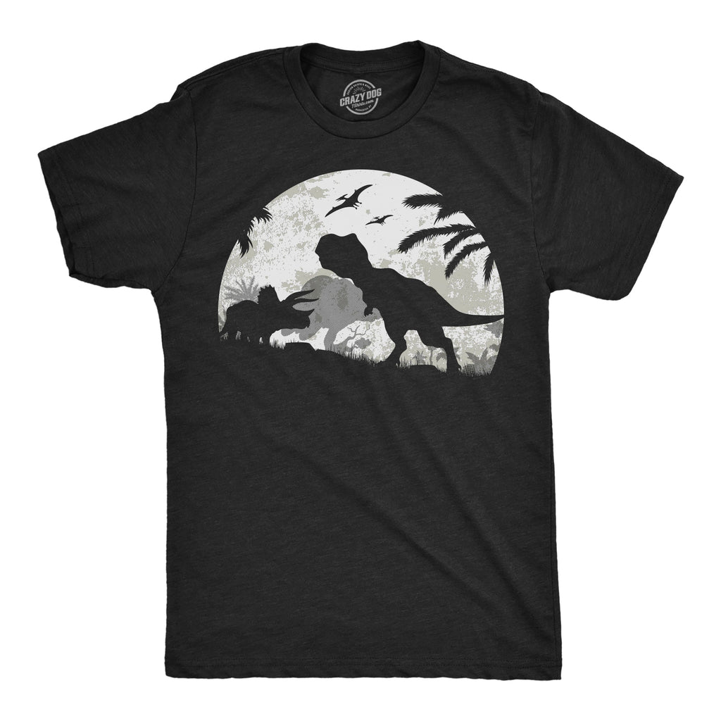 Moonlight Dinos Men's T Shirt product image 1