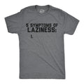 5 Symtoms Of Laziness List Men's T Shirt product image 1