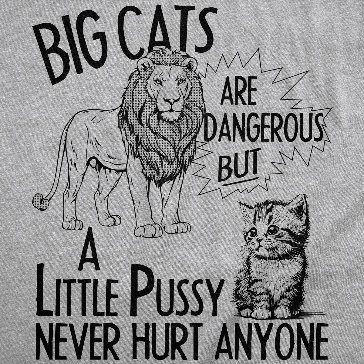 Big Cats Are Dangerous But A Little Pussy Never Hurt Anyone product image 2