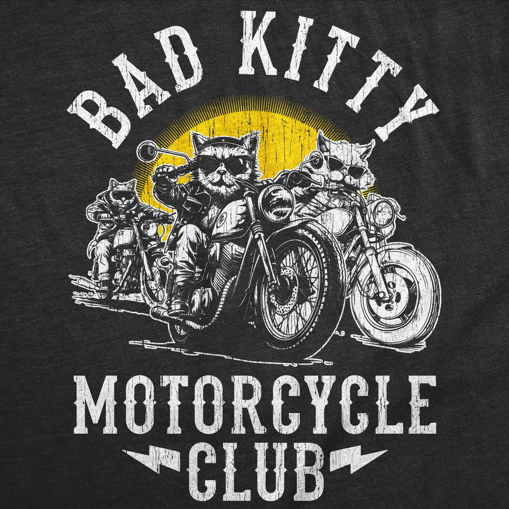 Bad Kitty Motorcycle Club Women's T Shirt product image 2