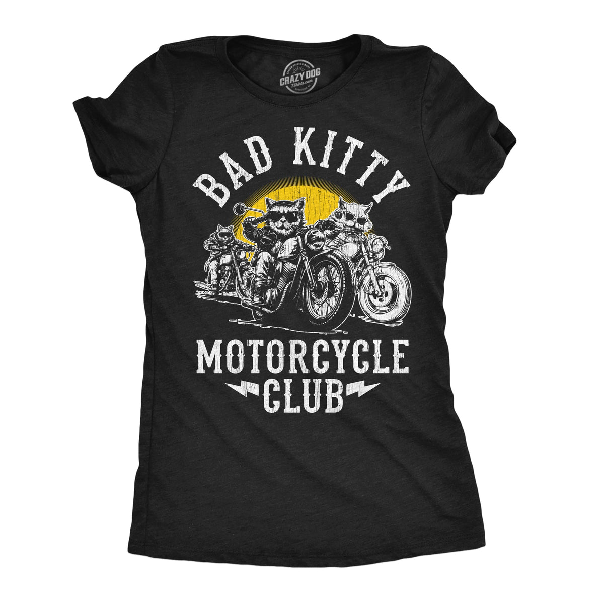 Bad Kitty Motorcycle Club Women's T Shirt product image 1