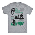 Bigfoot Facts Sheet Men's T Shirt product image 1