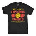 Big Jims Exploding Barrels Men's T Shirt product image 1