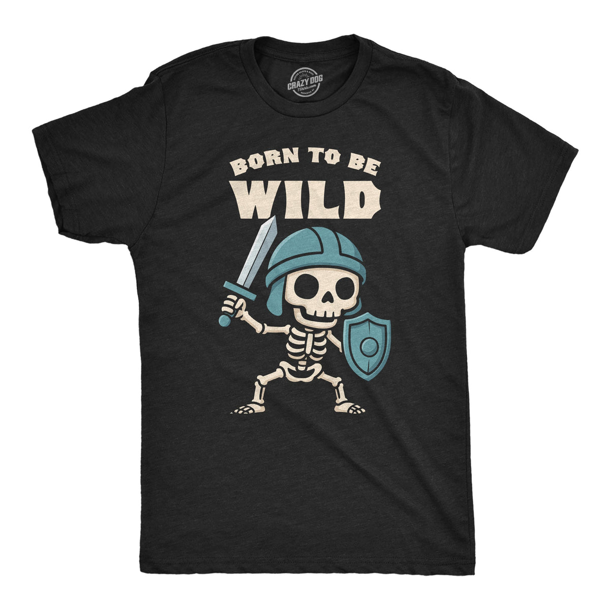 Born To Be Wild Skeleton Men's T Shirt product image 1