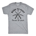 Born To Hunt Forced To Work Men's T Shirt product image 1