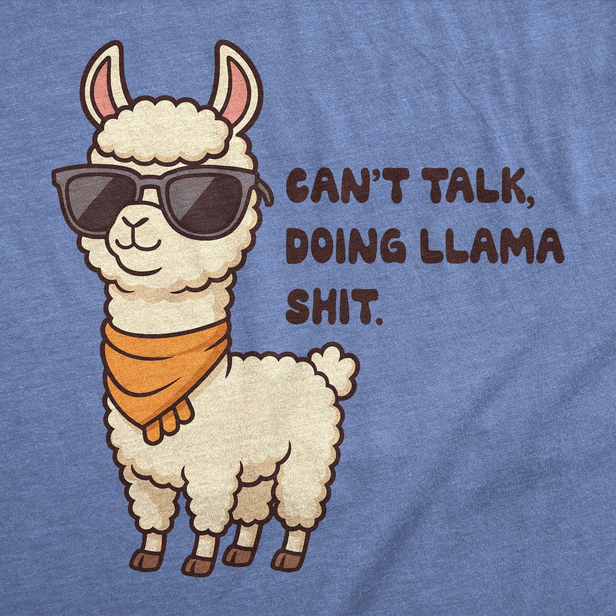 Cant Talk Doing Llama Shit Women's T Shirt product image 2