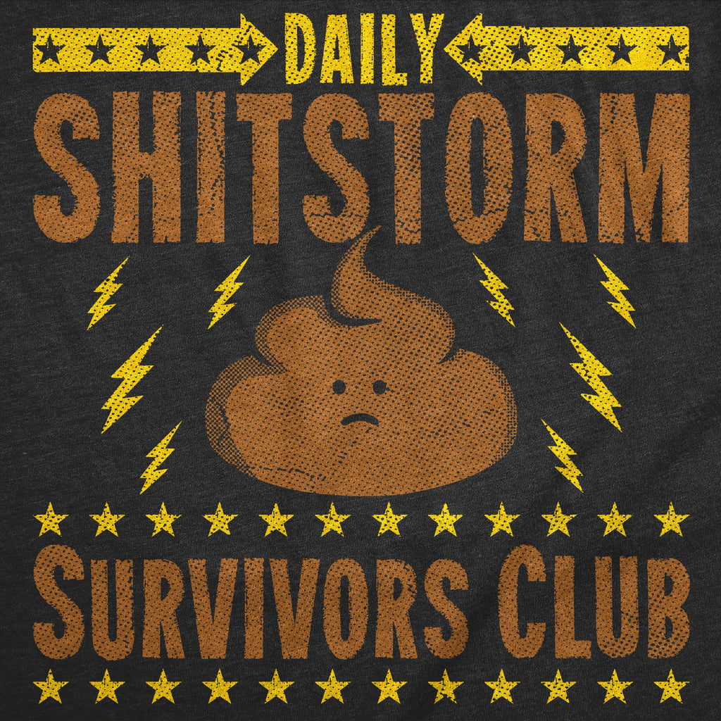 Daily Shitstorm Survivors Club Men's T Shirt product image 3