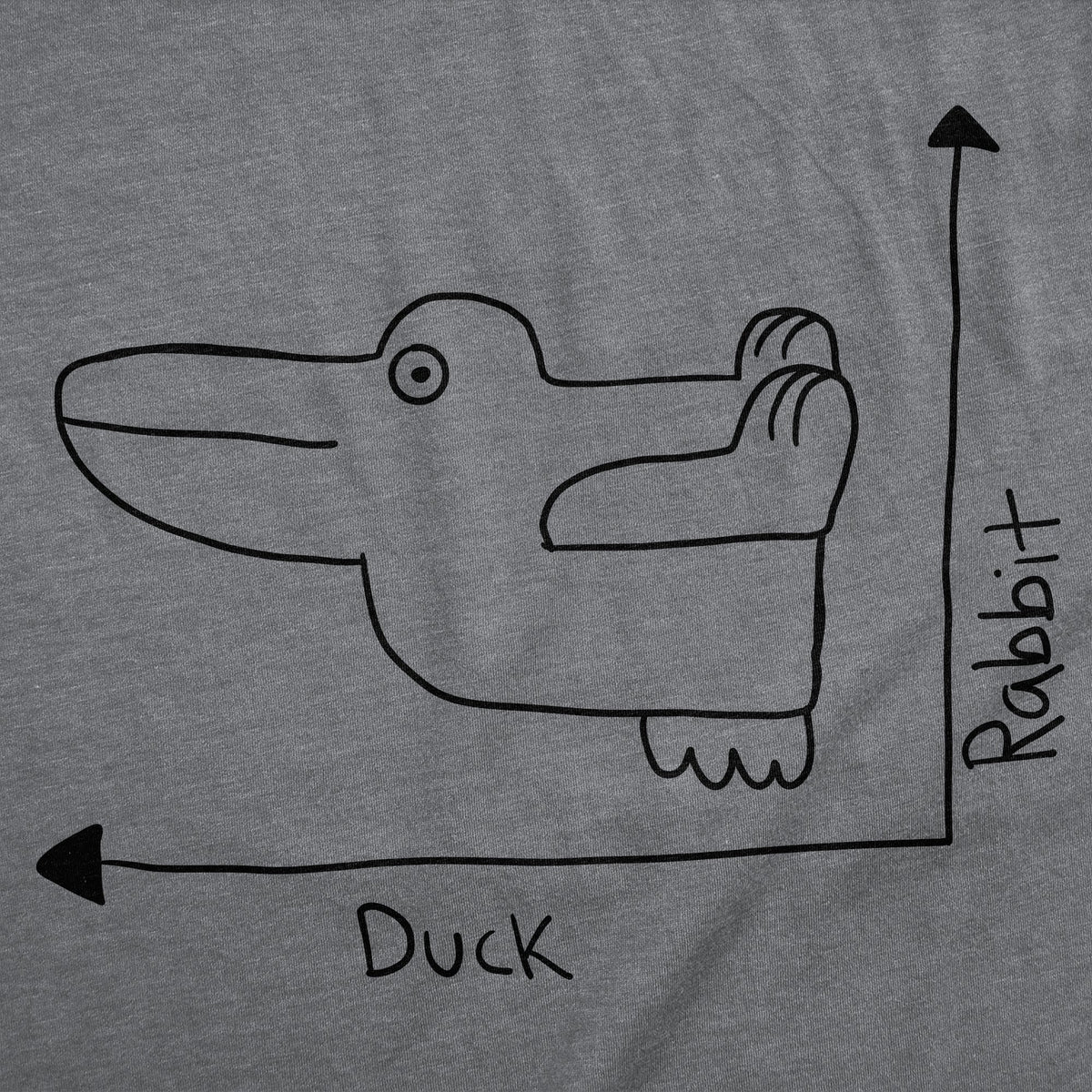 Duck Rabbit Graph Women's T Shirt product image 2