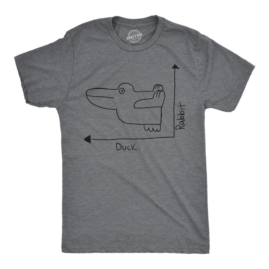 Duck Rabbit Graph Men's T Shirt product image 1