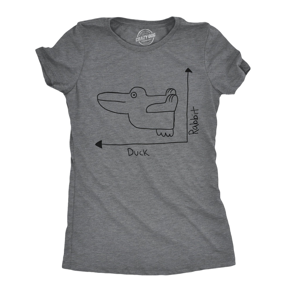Duck Rabbit Graph Women's T Shirt product image 1