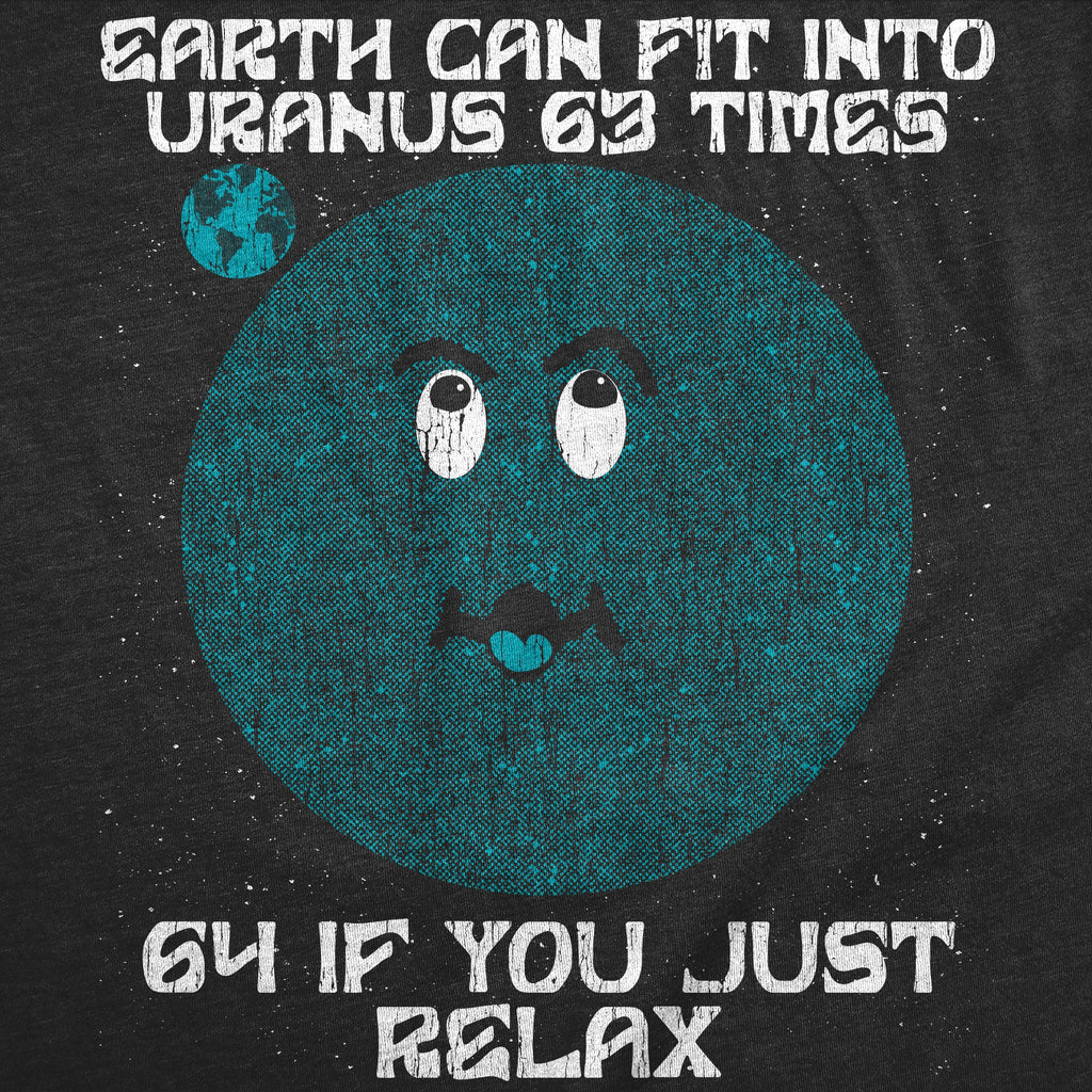 Earth Can Fit Into Uranus 63 Times Men's T Shirt product image 3