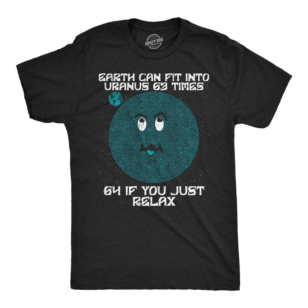 Earth Can Fit Into Uranus 63 Times Men's T Shirt product image 1