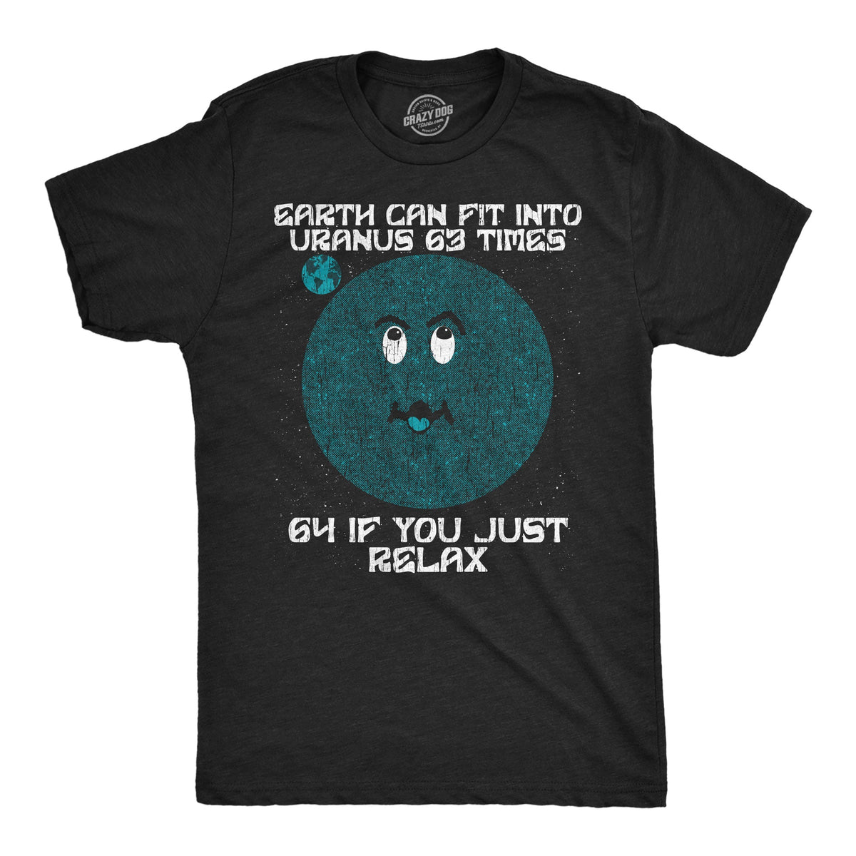 Earth Can Fit Into Uranus 63 Times Men's T Shirt product image 1