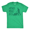Father Mows Best Men's T Shirt product image 1