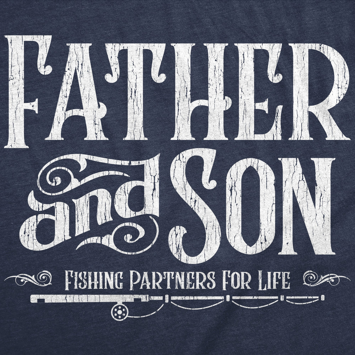 Father And Son Fishing Partners For Life Youth T Shirt product image 3