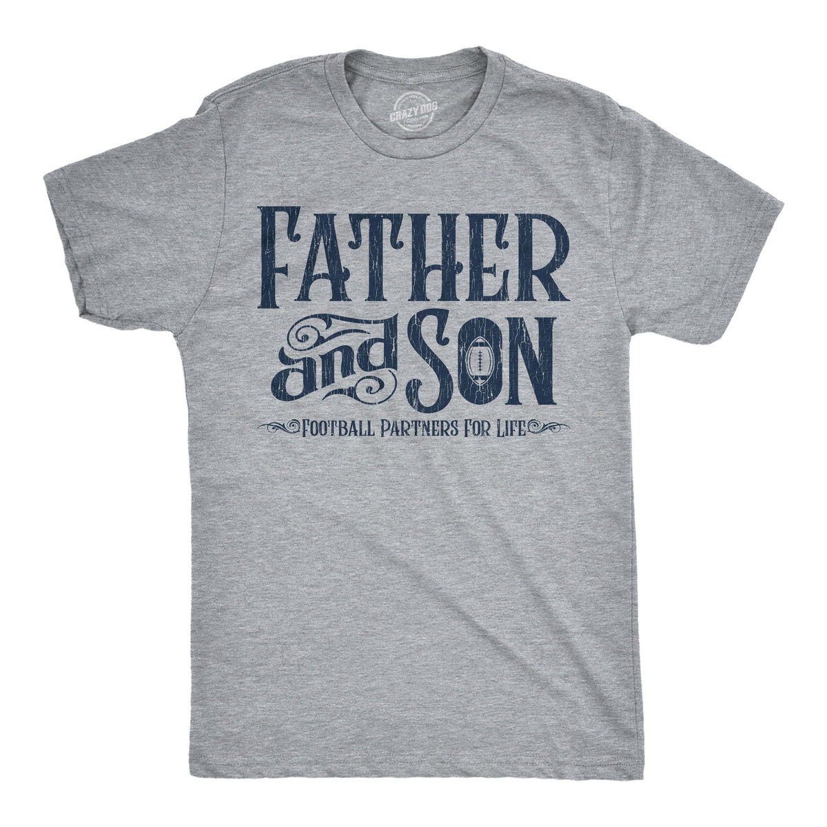 Father And Son Football Partners For Life Men's T Shirt product image 1
