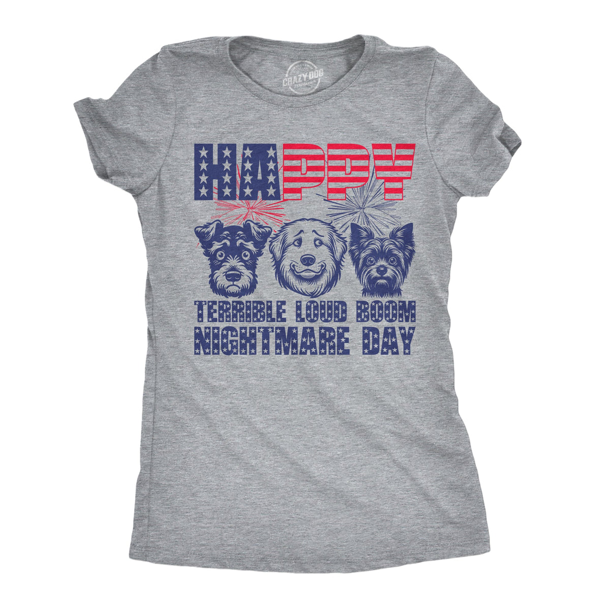 Happy Terrible Loud Boom Nightmare Day Women's T Shirt product image 1