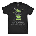 Oh No You Hit Me Right Where I Dont Give A Fuck Men's T product image 1
