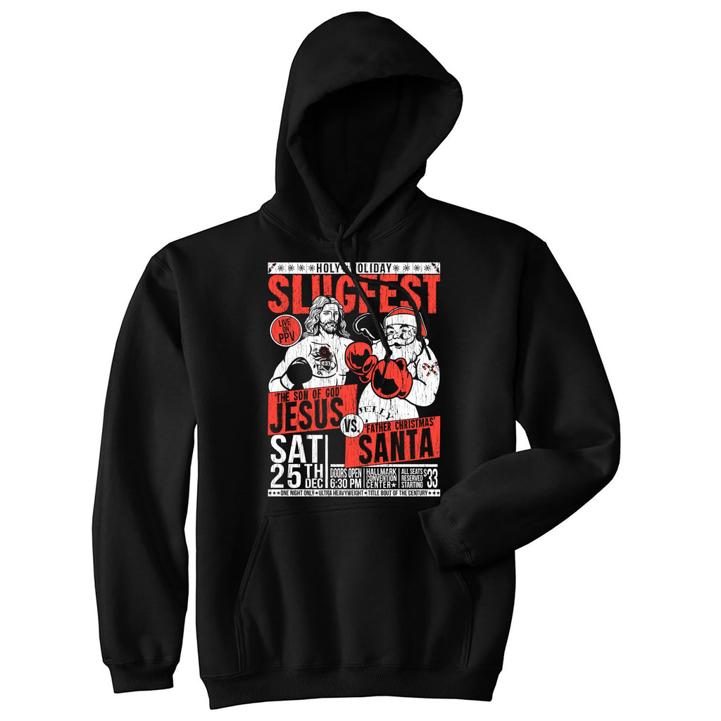 Holy Holiday Slugfest Hoodie product image 1