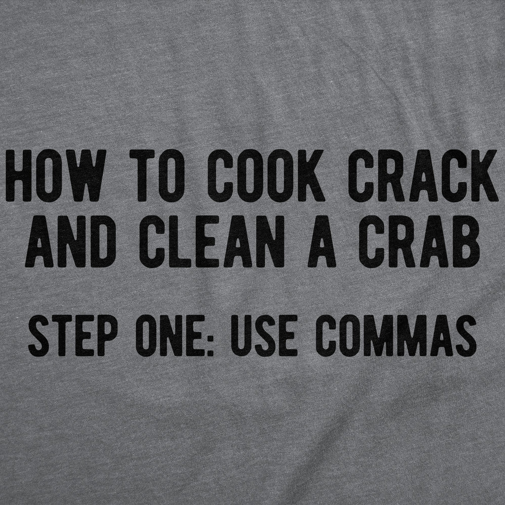 How to Cook Crack And Clean A Crab Step One Use Commas product image 2