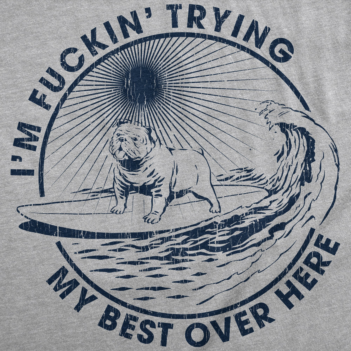 Im Fuckin Trying My Best Over Here Women's T Shirt product image 2