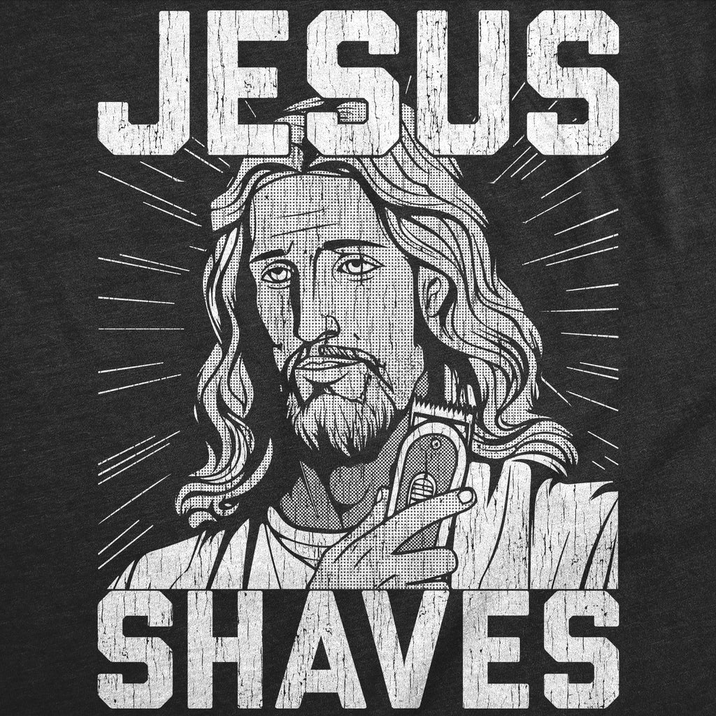 Jesus Shaves Men's T Shirt product image 3