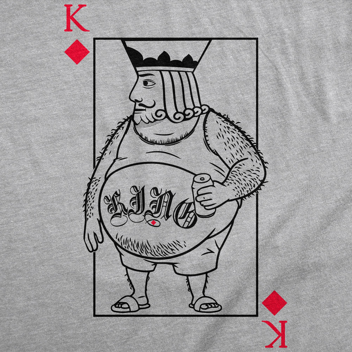 Lonely King Of Diamonds Men's T Shirt product image 3