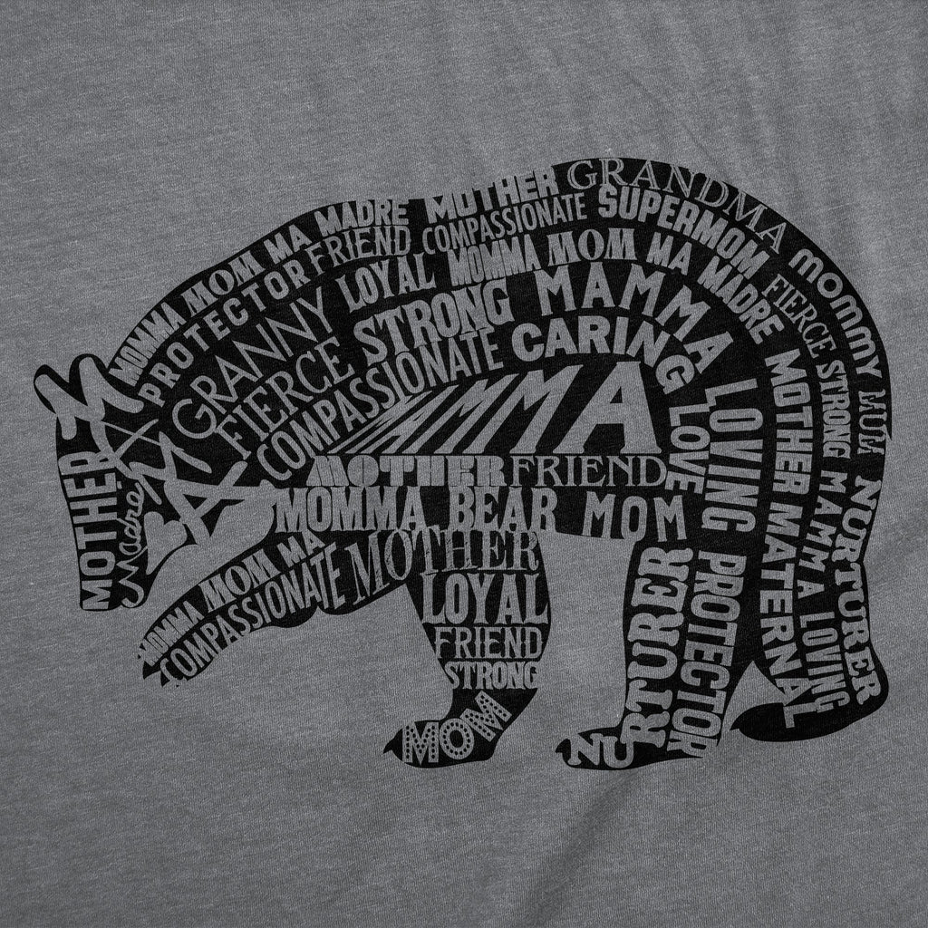 Mama Bear Text Women's T Shirt product image 2