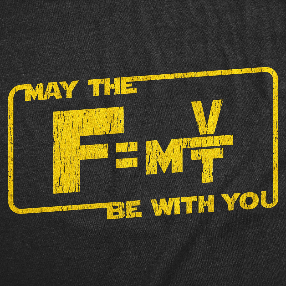 May The Force Equation Be With You Women's T Shirt product image 2