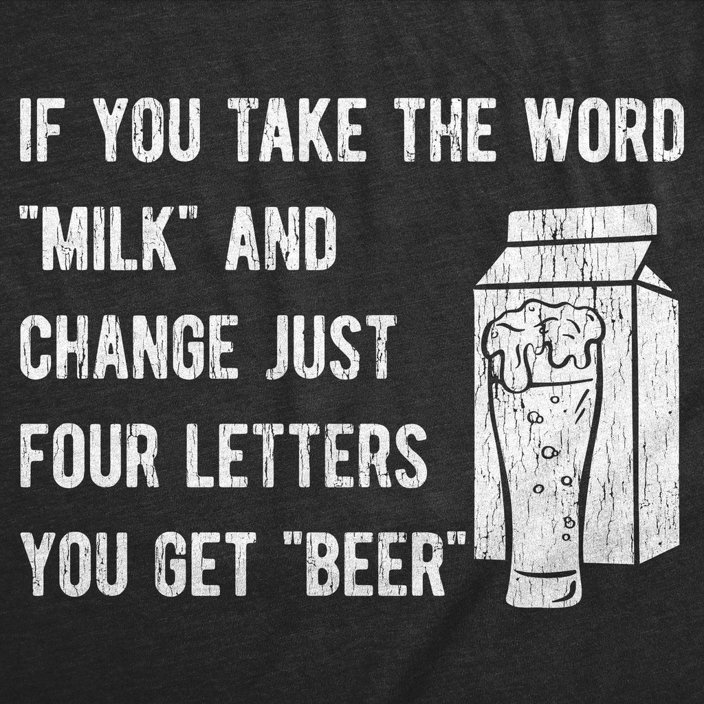 If You Take The Word Milk And Change Just Four Letters Get product image 3
