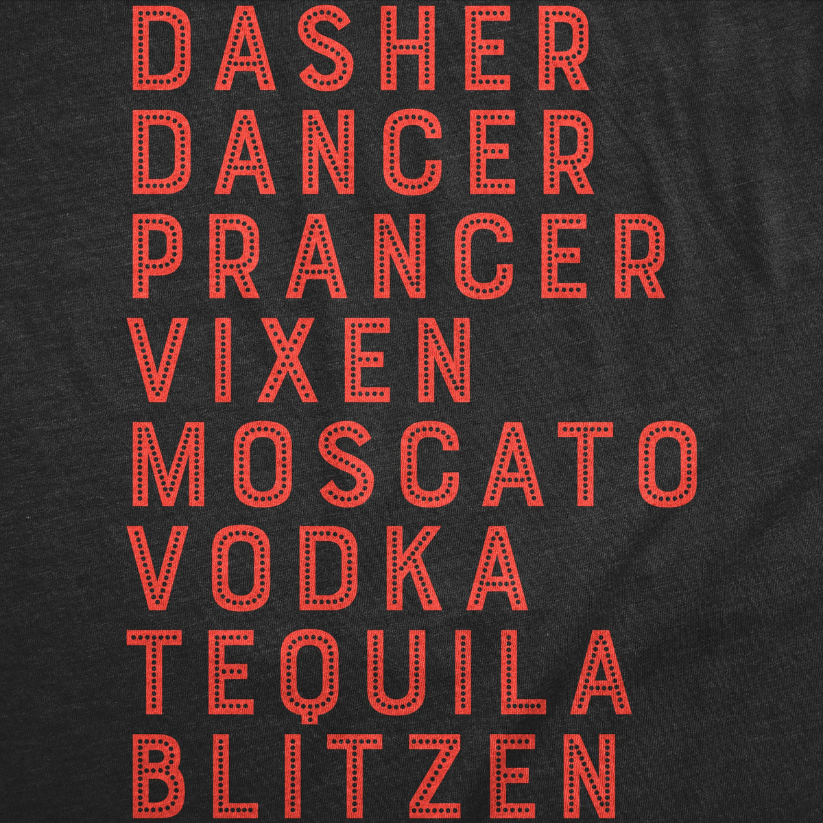 Moscato Vodka Tequila Reindeer Men's T Shirt product image 2