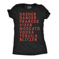 Moscato Vodka Tequila Reindeer Women's T Shirt product image 1