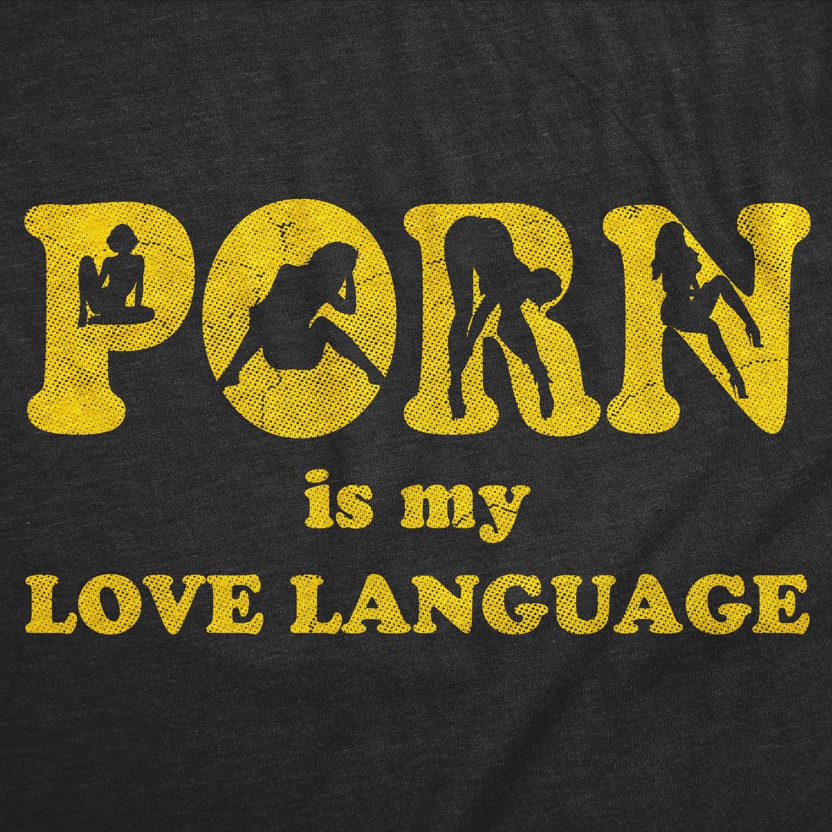 Porn Is My Love Language Men's T Shirt product image 3