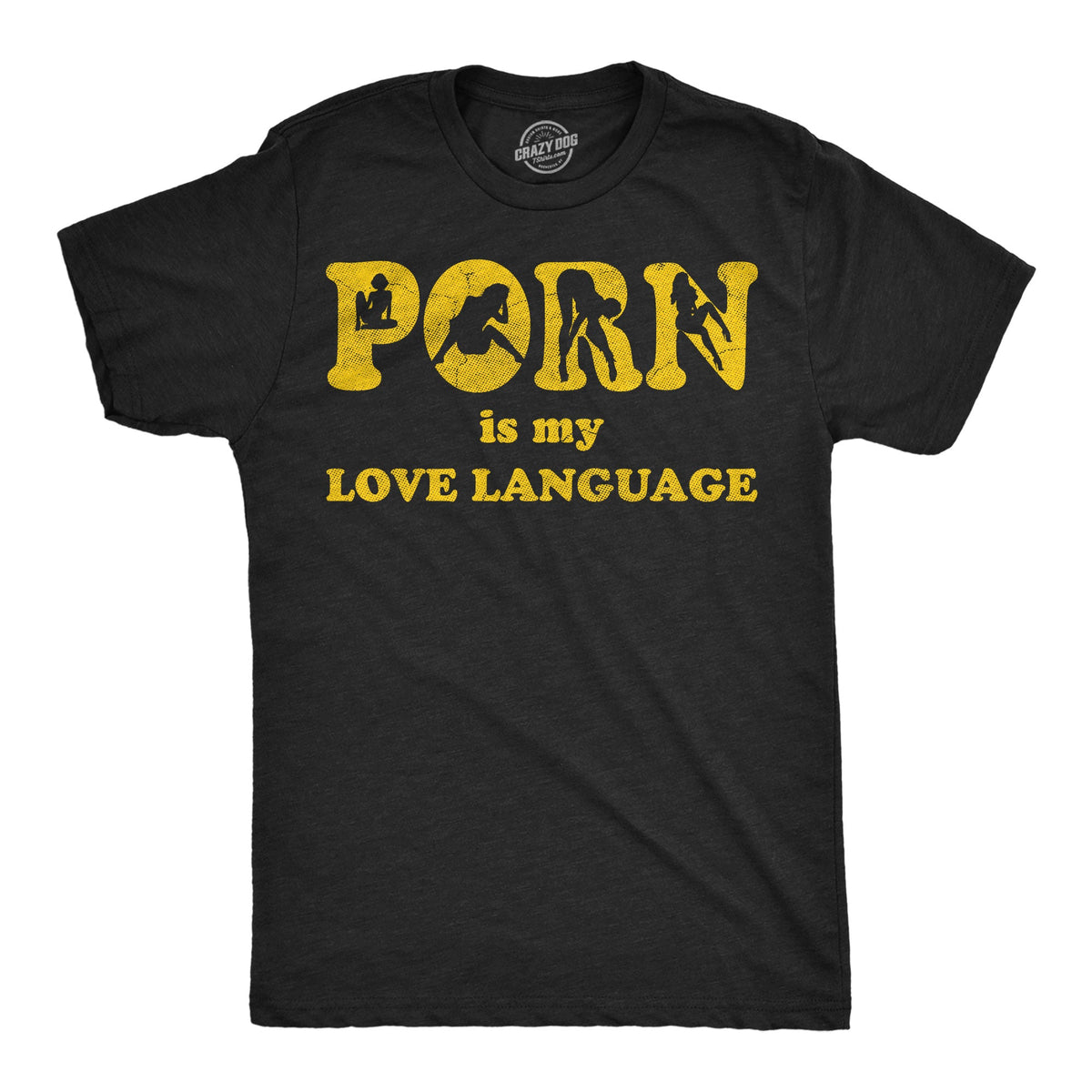 Porn Is My Love Language Men's T Shirt product image 1