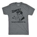 Technically The Glass Is Completely Full Men's T Shirt product image 1