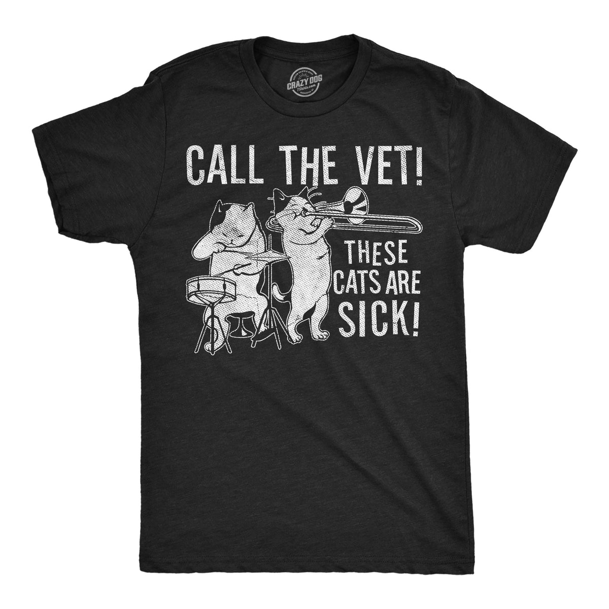 Call The Vet These Cats Are Sick Men's T Shirt product image 1