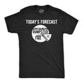 Todays Forecast Dumpster Fire Poop Break Men's T Shirt product image 1