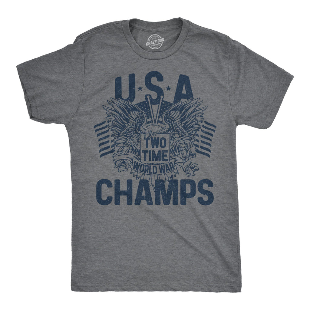 USA Two Time World War Champs Men's T Shirt product image 1
