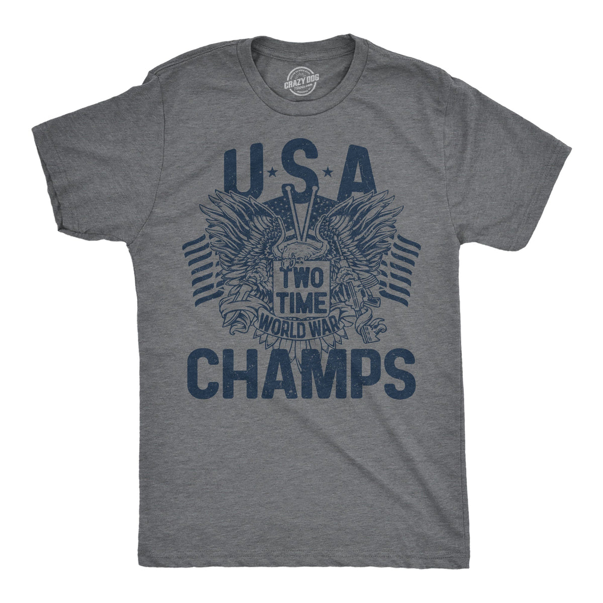 USA Two Time World War Champs Men's T Shirt product image 1