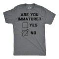 Are You Immature Men's T Shirt product image 1