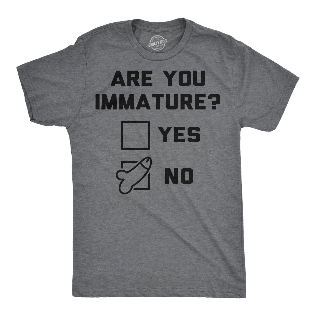 Are You Immature Men's T Shirt product image 1