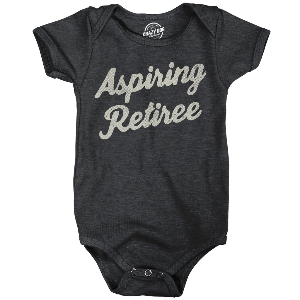 Aspiring Retiree Baby Bodysuit
