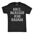 Bald Bearded And Badass Men's T Shirt product image 1