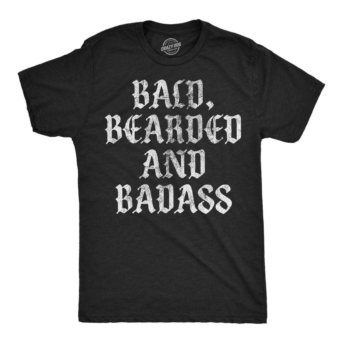 Bald Bearded And Badass Men's T Shirt product image 1