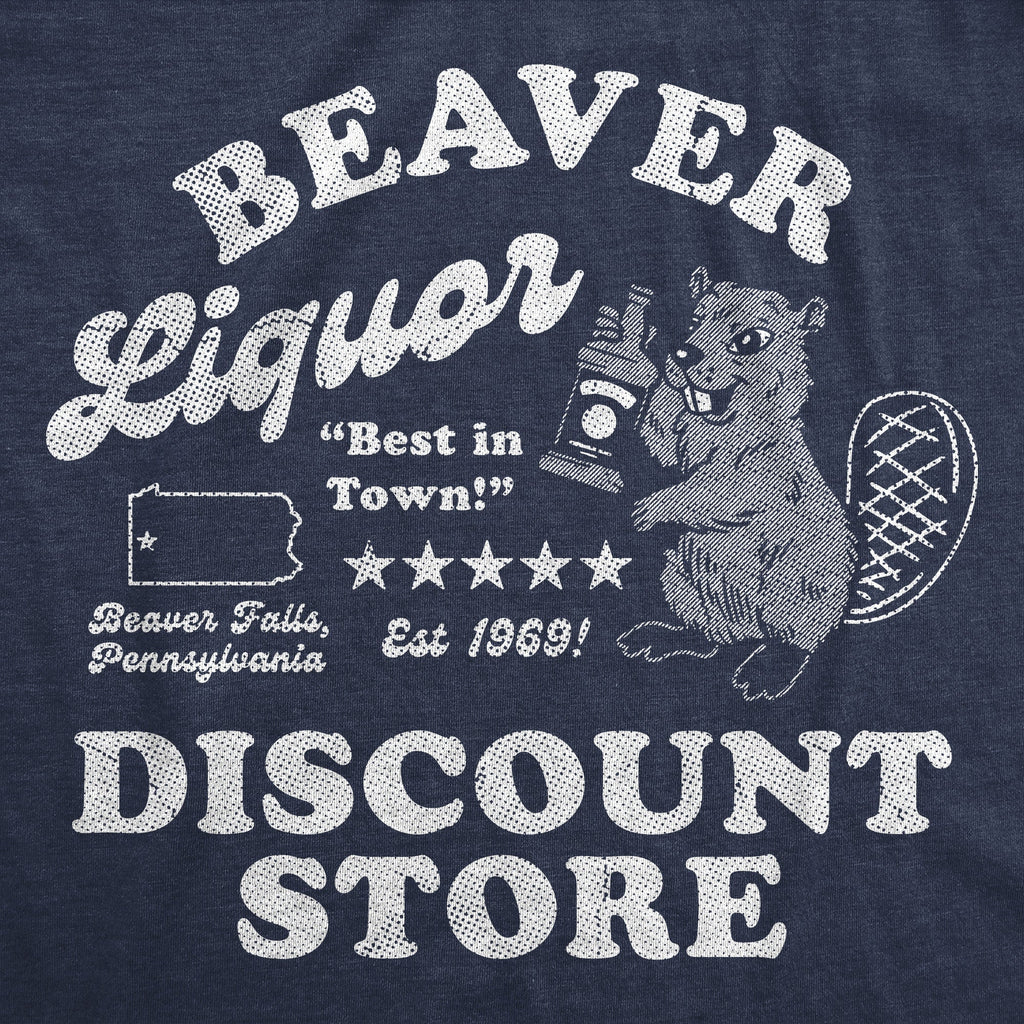 Beaver Liquor Discount Store Men's T Shirt product image 3