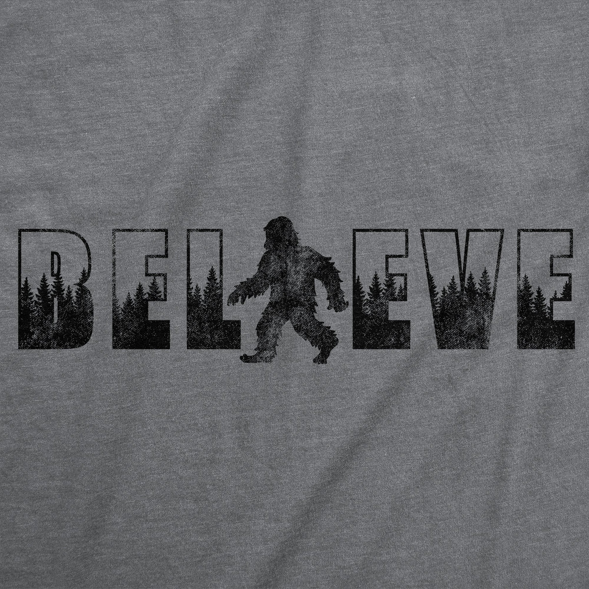 Believe Bigfoot Men's T Shirt product image 3