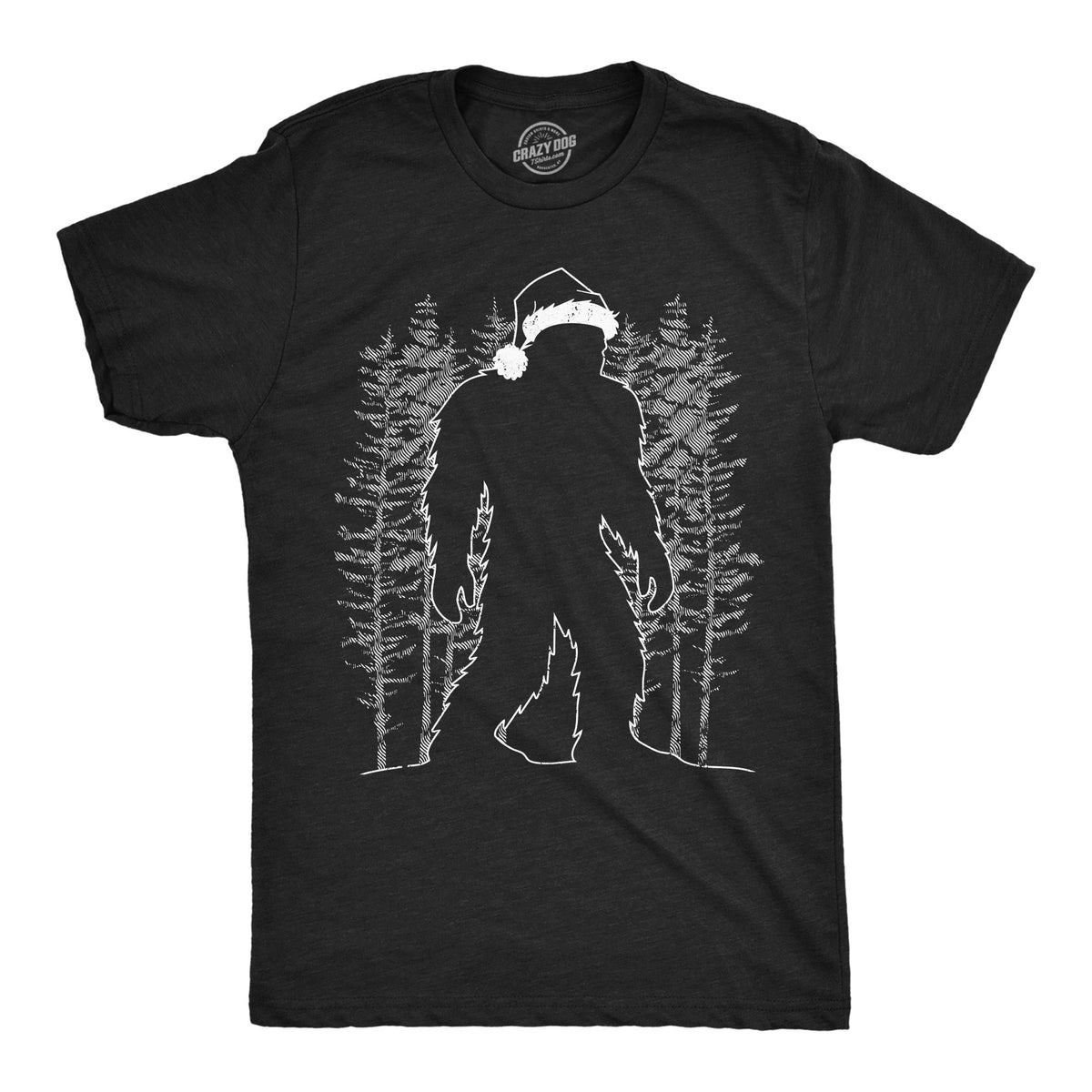 Bigfoot Santa Men's T Shirt product image 1