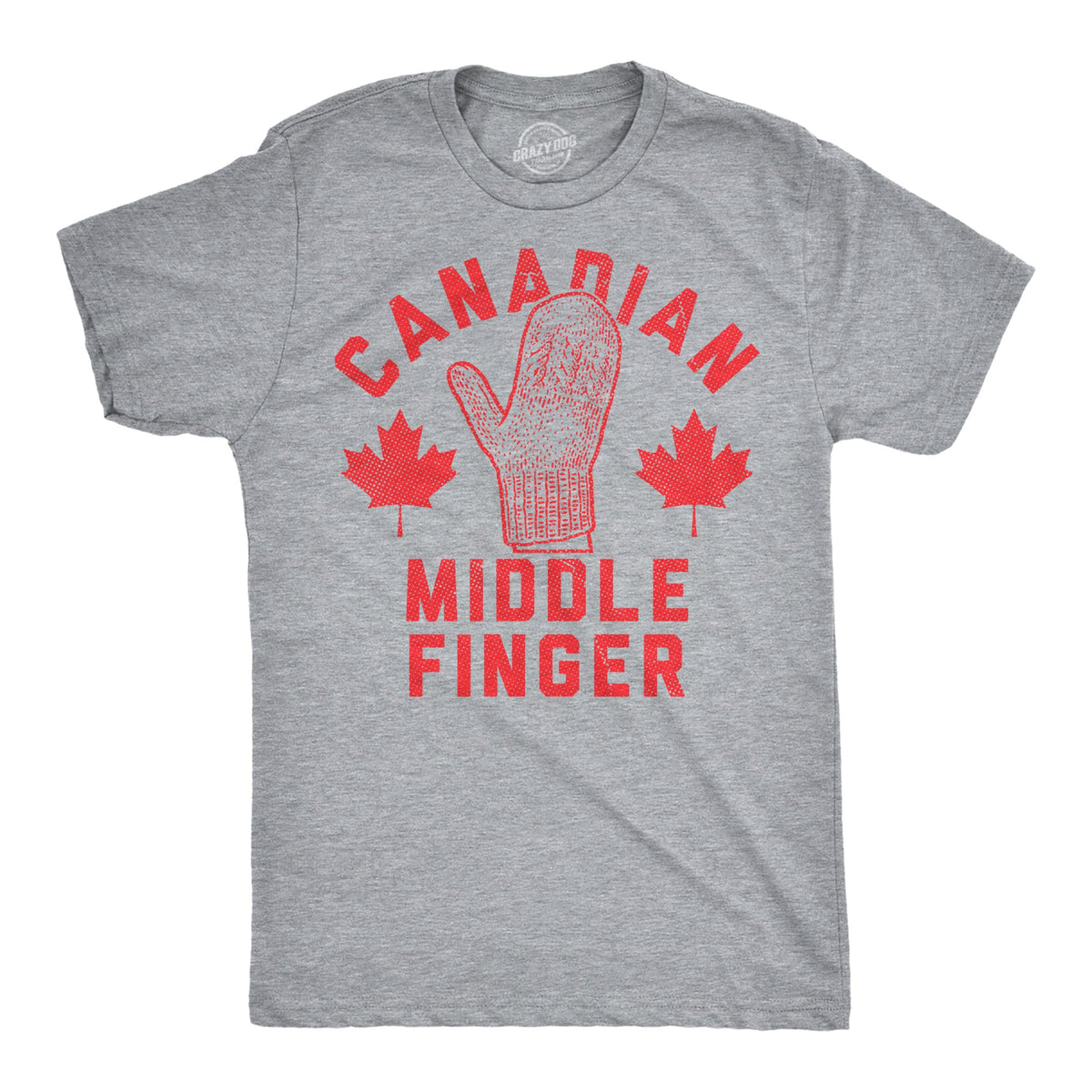 Canadian Middle Finger Men's T Shirt product image 1
