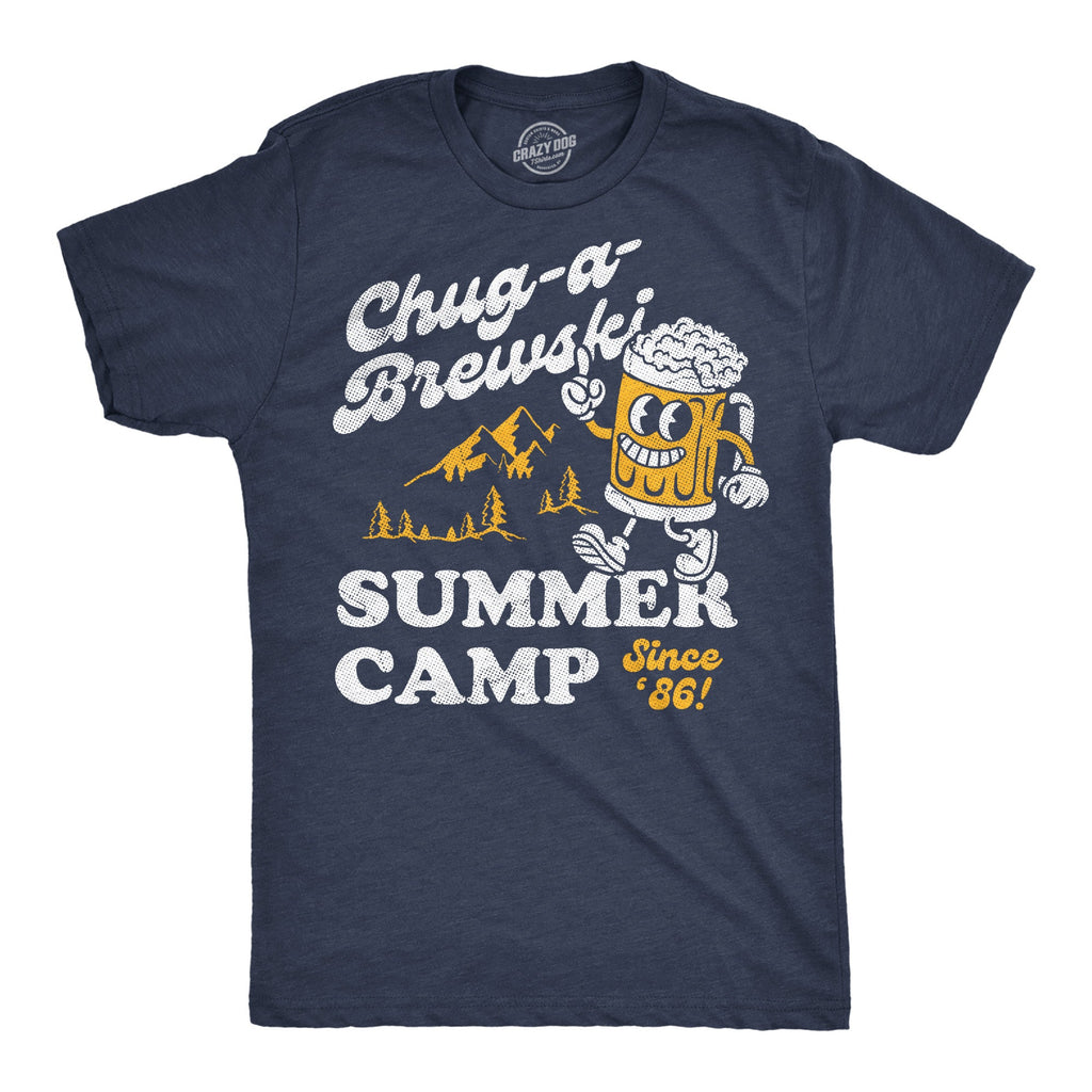 Chug A Brewski Summer Camp Men's T Shirt product image 1
