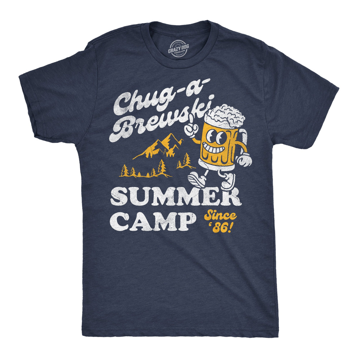 Chug A Brewski Summer Camp Men's T Shirt product image 1
